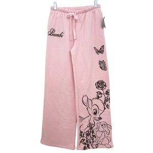 NWT Disney Bambi Sweatpants Pink Women’s Medium